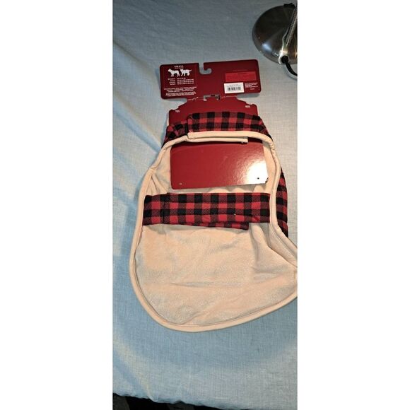 Wondershop Small Pet Buffalo Check Puffer Coat Dog Coat Cat Coat - Picture 2 of 7
